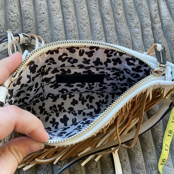 Rebecca Minkoff leather fringe purse - Picture 7 of 13